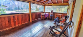 Cabaña con vista panorámica